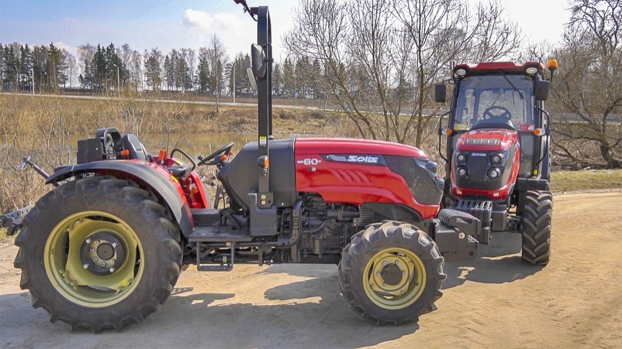 Трактор Solis-Gold | Солис-Голд 60G 4x4 12+12 MST Radial аgri 280-70R18 / 360-70R28 (с ПСМ)